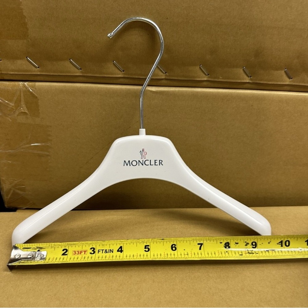 Moncler 9.5” Kids Plastic Coat Hanger